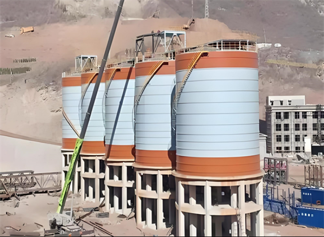 福山镇高架钢板仓